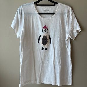 J Crew Penguin collector tee-shirt